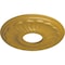 Ekena Millwork Blackthorn Ceiling Medallion (Canopies up to 4 7/8"), 11 3/4"OD x 3 5/8"ID x 1"P, Iridescent Gold CM11BLIGS - alternate 3